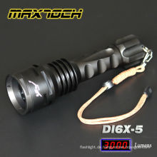 Maxtoch-DI6X-5 Cree T6 wasserdichte Torchlight Multifunktions LED-Taschenlampe